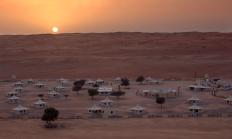 desert nights camp ausblick